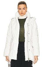Canada Goose Marlow Coat in Northstar White, view 1, click to view large image.