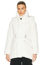 Canada Goose Marlow Coat in Northstar White, view 2, click to view large image.