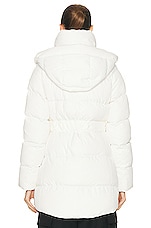Canada Goose Marlow Coat in Northstar White, view 5, click to view large image.