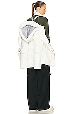 Canada Goose Marlow Coat in Northstar White, view 7, click to view large image.