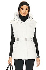 Canada Goose Rayla Vest in North Star White, view 1, click to view large image.