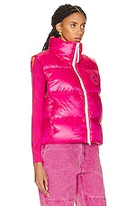 Canada Goose Paola Pivi Atwood Vest in Fuchsia, view 3, click to view large image.