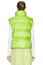Canada Goose Paola Pivi Atwood Vest in Neon Green, view 5, click to view large image.