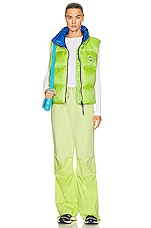 Canada Goose Paola Pivi Atwood Vest in Neon Green, view 6, click to view large image.