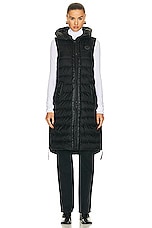 Canada Goose Roxboro Vest in Black, view 2, click to view large image.