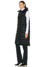 Canada Goose Roxboro Vest in Black, view 4, click to view large image.