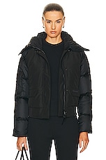 Canada Goose Paradigm Chilliwack Bomber Jacket in Black, view 1, click to view large image.