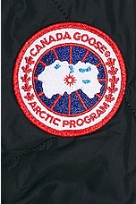 Canada Goose Albany Quilted Shirt Jacket in Black, view 6, click to view large image.
