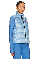 Canada Goose Cypress Vest in Daydream, view 3, click to view large image.