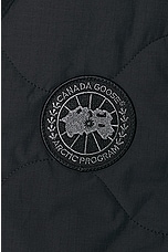 Canada Goose Annex Liner Vest in Black, view 6, click to view large image.