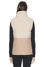 Canada Goose Elora Vest in Light Tan & Tan, view 4, click to view large image.
