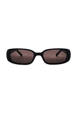 Chimi LHR Sunglasses in Solid Black | FWRD