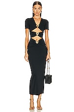 【関税込み】Christopher Esber ブラック Orbit 長袖トップス Christopher Esber Orbit cutout embellished top Christopher Esber
