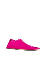 Christopher Esber Mesh Flat in Rhodamine Pink, view 2, click to view large image.