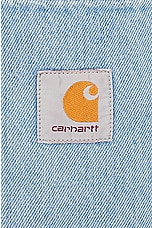 Carhartt WIP Brandon Pant in Blue, view 3, click to view large image.