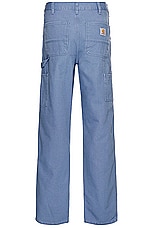 Carhartt WIP Single Knee Pant in Bay Blue, view 2, click to view large image.