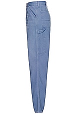 Carhartt WIP Single Knee Pant in Bay Blue, view 3, click to view large image.