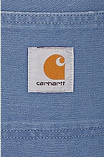 Carhartt WIP Single Knee Pant in Bay Blue, view 4, click to view large image.