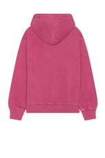 Carhartt WIP Nelson Hoodie in Magenta Garment Dyed, view 2, click to view large image.