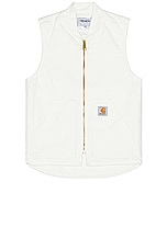 Carhartt WIP Classic Vest in Wax Ore, view 1, click to view large image.