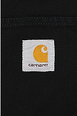 Carhartt WIP Michigan Coat in Black, view 3, click to view large image.