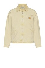 Carhartt WIP OG Detroit Jacket in Chalk Wash Dusty Hamilton Brown