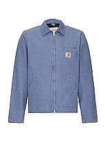 Carhartt WIP Detroit Jacket in Bay Blue, view 1, click to view large image.