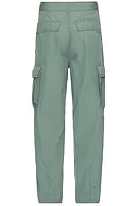 Carhartt WIP Cole Cargo Pant in Park Rinsed, view 2, click to view large image.