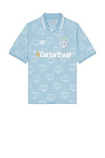 ウェア Carhartt WIP S/S HARTS FOOTBALL BLUEBIRD Carhartt WIP S/S Hartt's Football T-Shirt Bluebird – LIKELIHOOD