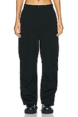 Carhartt WIP Jet Cargo Pant in Black, view 1, click to view large image.