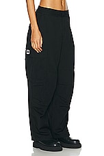 Carhartt WIP Jet Cargo Pant in Black, view 3, click to view large image.