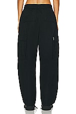 Carhartt WIP Jet Cargo Pant in Black, view 4, click to view large image.