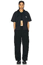 Carhartt WIP Jet Cargo Pant in Black, view 5, click to view large image.