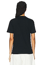 Carhartt WIP Short Sleeve Pocket T-Shirt in Black, view 3, click to view large image.