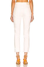 Citizens of Humanity Jolene High Rise Vintage Slim in White Out, view 3, click to view large image.