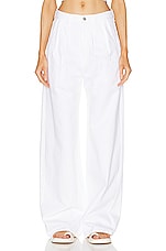 Citizens of Humanity Maritzy Pleated Trouser in Prism, view 1, click to view large image.