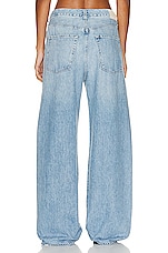 Citizens of Humanity Brynn Drawstring Trouser in Blue Lace, view 3, click to view large image.