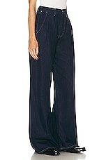 Citizens of Humanity Maritzy Pleated Trouser in Hudson, view 2, click to view large image.
