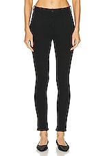 Citizens of Humanity Jayla Split Skinny in Plush Black, view 1, click to view large image.