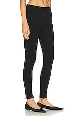 Citizens of Humanity Jayla Split Skinny in Plush Black, view 2, click to view large image.
