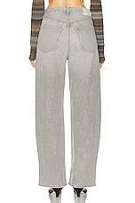 Citizens of Humanity Ayla Baggy Cuffed Crop in Quartz Grey, view 3, click to view large image.