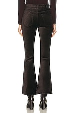 Citizens of Humanity Lilah Velvet High Rise Bootcut in Pony, view 3, click to view large image.