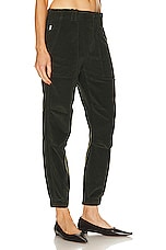 Citizens of Humanity Agni Utility Pant in Seaweed Corduroy, view 2, click to view large image.