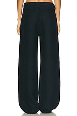 Citizens of Humanity Brynn Drawstring Trouser in Black, view 3, click to view large image.