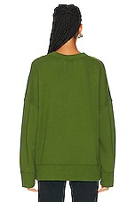 Citizens of Humanity Ronan V Neck Top in Fern, view 3, click to view large image.