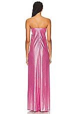 CAROLINE CONSTAS Kaia Dress in Orchid, view 3, click to view large image.