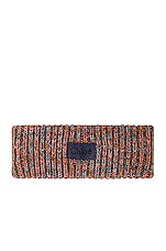 Chloe Chunky Knit Ear Warmer in Multicolor Blue, view 1, click to view large image.