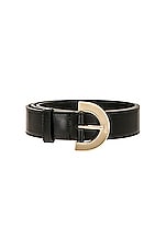 Chloe C Belt in Black, view 3, click to view large image.