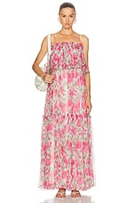 pink drop waist maxi dress Jacinda Drop Waist Maxi Dress main image 1