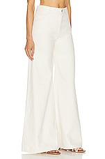 Chloe Pant in Iconic Milk, view 2, click to view large image.